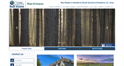 Desktop Screenshot of newberry-sc-realestate.com