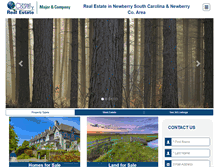 Tablet Screenshot of newberry-sc-realestate.com